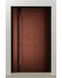 PIVOT V12 - pivot door covered sublimated wood