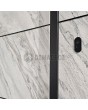 PIVOT V42 - aluminum front door pivot with white rock stone texture