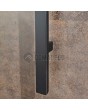 LIM V53 - aluminium entry door covered with sintered quartz