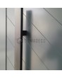 PIVOT V59 - aluminium modern pivot entry door