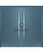 LIM v62 double - aluminum double door with vertical stripes