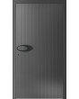LIM V62 - aluminium front entry door with vertical milling