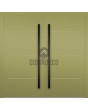 LIM W312 double - modern aluminum double front door