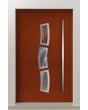 PIVOT W334 - aluminium entrance pivot door