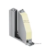 PIVOT C2 - aluminium pivot door with four glass