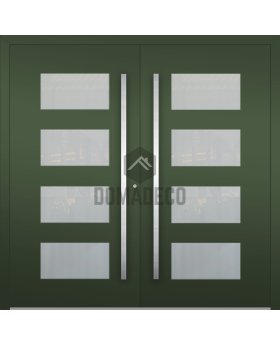 LIM C2 double -  aluminum durable double door