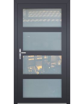 LIM C9 - glass aluminium front door