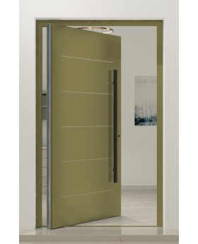 PIVOT W313 - modern aluminium pivot front door