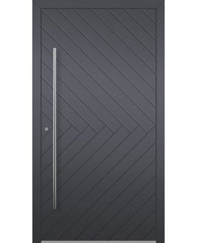 LIM V59 - aluminium exterior door prehung