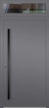 LIM door with top sidelight