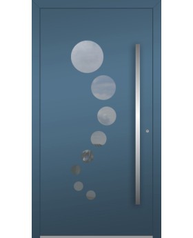 LIM 12E - modern aluminium front door