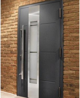 LIM W321 - modern aluminium front door