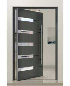 PIVOT AP18 - contemporary aluminum pivot front door