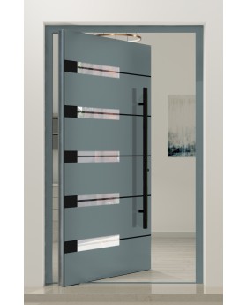 PIVOT AP18A - aluminium single pivot door