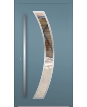 LIM Bumerang - aluminium glass main door