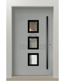 PIVOT Izobar - aluminium single pivot door