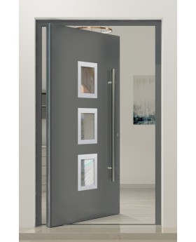 PIVOT Izobar - aluminium single pivot door