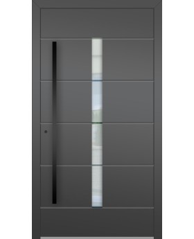 LIM AP16 - aluminium glass front door
