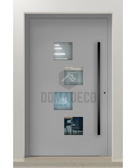 LIM 14E - modern aluminium door
