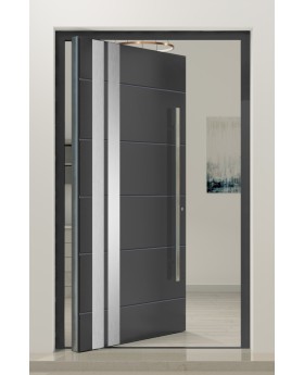 PIVOT AD10 - aluminium pivot door entrance