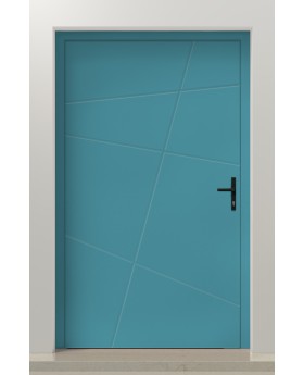 PIVOT AG07 - modern aluminium pivot front door for contemporary homes