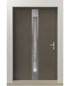 PIVOT C1 - modern aluminium pivot door for home