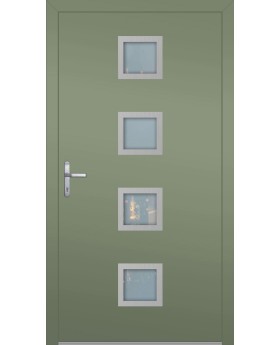 LIM AP08 - aluminium glass front door