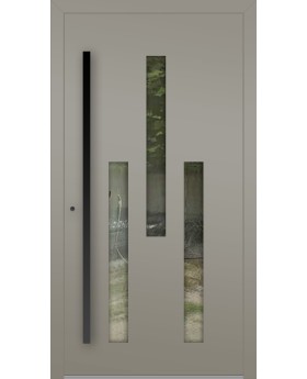 LIM TURMA - modern aluminium front door