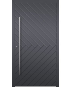 LIM V59 - aluminium exterior door prehung