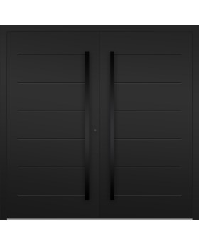 LIM W313 double - double french aluminium door
