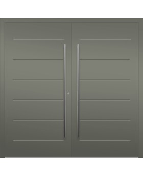 LIM W313 double - double french aluminium door