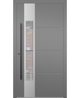 LIM W321 - modern aluminium front door