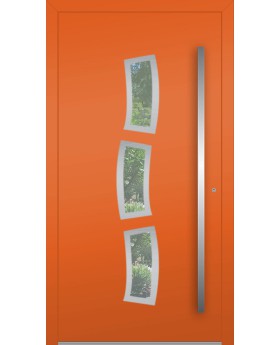 LIM W334 - modern aluminium front door