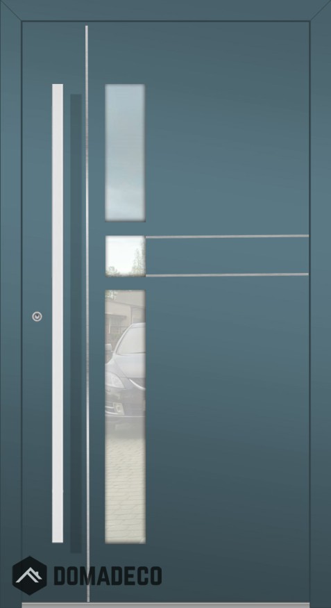 LIM Chip-C - aluminium modern door